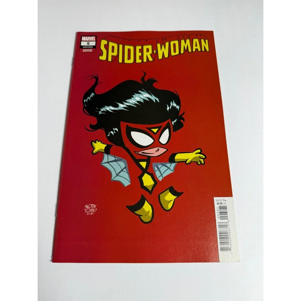 Spider-Woman 5 Skottie Young Variant Edition Marvel Comics 2020 Jessica‎ Drew
